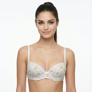 JOHN GALLIANO – Reggiseno  bianco push-up, imbottito e con ferretto