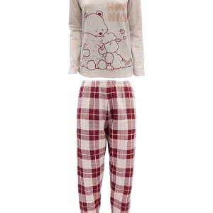 pj set - happy people - donna tartan