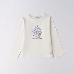 Maglietta bambina girocollo Sarabanda