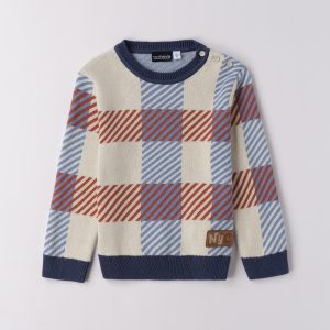 Maglione bambino a righe Sarabanda