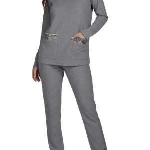 pigiama - donna - punto milano - animalier