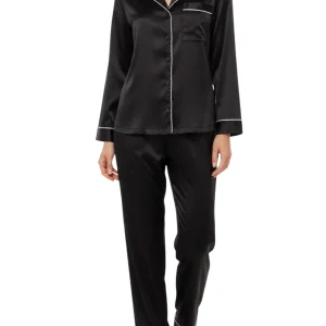 Pigiama raso - Donna - Classic Satin noir