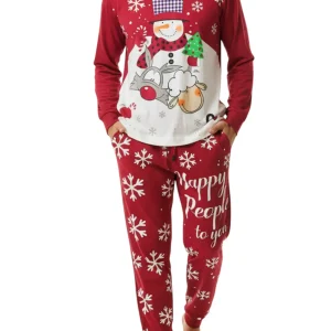 pj set - happy people - christmas
