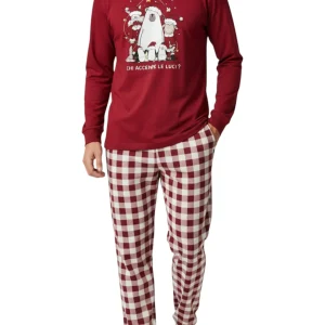 pj set - happy people - christmas  check