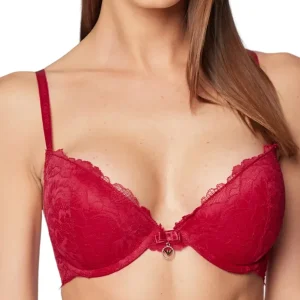 Push up - Emporio armani . red padded lace