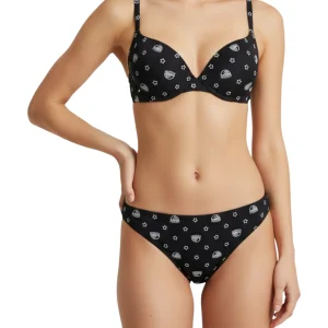 set intimo - Chiara Ferragni - push up silver eyes