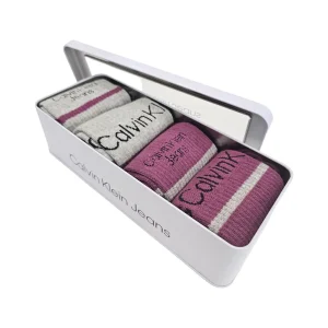 4pack calzini - Calvin Klein - logo stripe