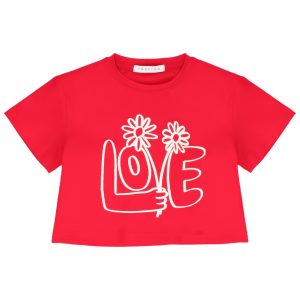 T-shirt cropped To Be Too