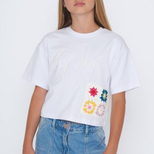 T-shirt cropped To Be Too