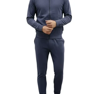 tuta lounge - DSQUARED - blue zip