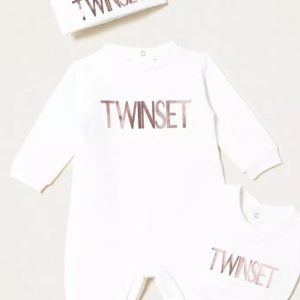 Set tutina  berretto e bavaglino Twin Set