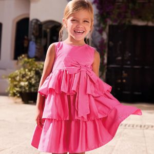 vestito bambina balze Sarabanda